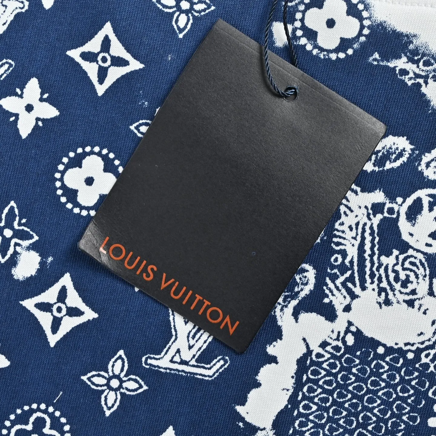Louis Vuitton/Louis Vuitton Cashew Flower Series Short Sleeve